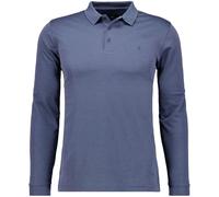 Poloshirt RAGMAN, Herren, Gr. XL, blau (azur), Baumwollmischung, casual, regular fit, ohne Ausschnitt, Langarm, Shirts (21309330-XL) azur