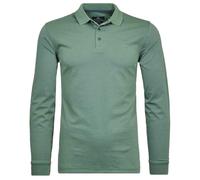RAGMAN Herren Softknitpolo Langarm Modern Fit Schilf-341, XXL