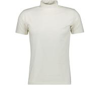 Stehkragenshirt RAGMAN, Herren, Gr. XL, beige (ecru, 004), Baumwollmischung, slim fit, hoch geschlossener Ausschnitt, Shirts (39373746-XL) ecru, 004