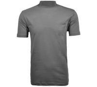 RAGMAN Herren Stehkragenshirt Kurzarm Schiefer-028, 5XL