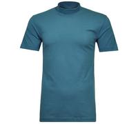RAGMAN Herren Stehkragenshirt Kurzarm 3XL, Türkis-767