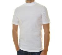 RAGMAN Herren Stehkragenshirt Kurzarm Weiss-006, 6XL