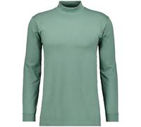 RAGMAN Herren Stehkragenshirt Langarm 400160, Grun, L