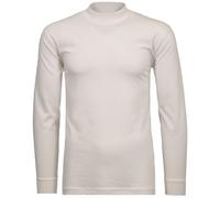 RAGMAN Regular Fit Longsleeve ecru, Einfarbig