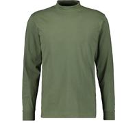 RAGMAN Herren Stehkragenshirt Langarm XXL, Oliv-339