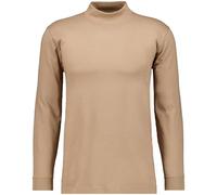 RAGMAN Herren Stehkragenshirt Langarm Zimt-088, 3XL