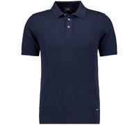 RAGMAN Herren Strick-Pullover Kurzarm, Polokragen Marine-070, L