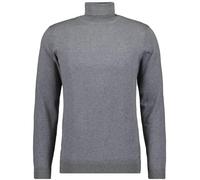RAGMAN Herren Strickpullover mit Rollkragen Mittelgrau-015 – Baumwolle/Kaschmir – XL