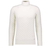 RAGMAN Regular Fit Strickpullover stehecru, Zopfmuster