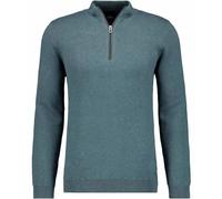 RAGMAN Regular Fit Pullover dunkelgrün, Strukturiert