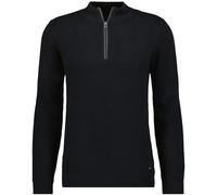RAGMAN Regular Fit Pullover schwarz, Strukturiert