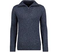 RAGMAN Troyer Herren Regular Fit Baumwolle blau, XXL