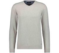 RAGMAN - Strickpullover V-Ausschnitt - Farbe - hellgrau - Größe - M