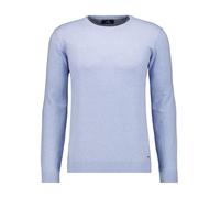 RAGMAN Herren Strickpullover Rundhals, Baumwolle/Kaschmir Hellblau-072, XL