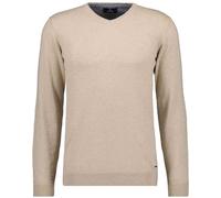 Ragman Herren Strickpullover Uni V NeckBeige valueBeige XL