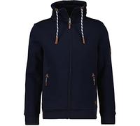 RAGMAN Herren Sweatjacke mit Stehkragen XXL, Dunkelblau-711
