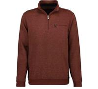 RAGMAN Herren Sweatshirt mit Stehkragen und Zip