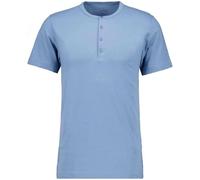 RAGMAN Herren T-Shirt Serafino Mittelblau-726, M