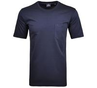Ragman Herren T-Shirt Softknit Uni, Pflegeleicht 4XL, Marine-070