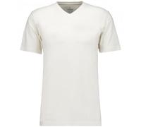 RAGMAN Regular Fit T-Shirt V-Ausschnitt ecru, Einfarbig