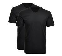 RAGMAN Herren Doppelpack - 2 T-Shirts mit V-Ausschnitt