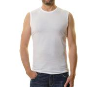 RAGMAN Body Fit T-Shirt Rundhals Doppelpack weiss, Einfarbig
