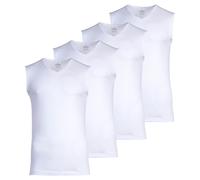 Unterhemd RAGMAN "Unterhemd 4er Pack", Herren, Gr. XL, N-Gr, weiß, Obermaterial: 100% Baumwolle CO., Unterhemden Unterhemd (81168400-XL) weiß