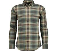 RAGMAN - Karohemd Button-down-Kragen dunkelgrün - Gr. - L
