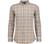 RAGMAN - Karohemd Button-down-Kragen kastanie - Gr. - L