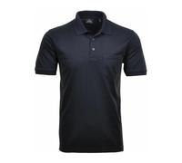 Ragman Herren Poloshirt Softknit, Baumwollmischung, Kurzarm, Brusttasche Dunkelblau 4XL