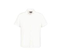 RAGMAN Kurzarmhemd Herren Regular Fit Kurzarm Baumwoll-Stretch weiß, XXL