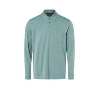 RAGMAN Herren Softknit-Polo mit Brusttasche, Langarm Salbei-344, M