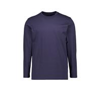 RAGMAN Herren Langarm-Shirt Rundhals L, Marine-070
