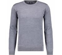RAGMAN - Merino-Strickpullover, Rundhals anthrazit - Gr. - 3XL