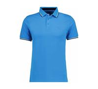 RAGMAN Modern Fit Poloshirt Kurzarm blau