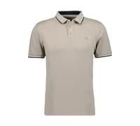 RAGMAN Modern Fit Poloshirt Kurzarm Hell-Beige