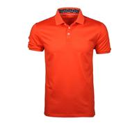 RAGMAN Modern Fit Poloshirt Kurzarm hellrot
