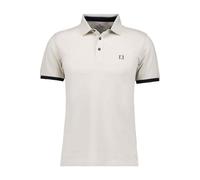RAGMAN Modern Fit Poloshirt Kurzarm silber