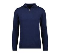 RAGMAN Herren Strickpullover mit Stehkragen und Zip (DE/NL/SE/PL, Alphanumerisch, XXL, Regular, Regular, Marine-070)