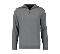 RAGMAN Modern Fit Troyer mittelgrau, Einfarbig