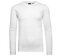 RAGMAN - Pima Langarmshirt Rundhals mit Bündchen weiss - Gr. - XXL