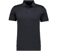 RAGMAN - Pima-Polo mit Bund schwarz - Gr. - M