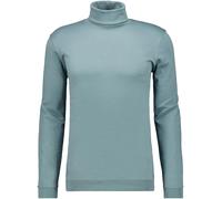 RAGMAN Regular Fit Rollkragenshirt grün, Einfarbig