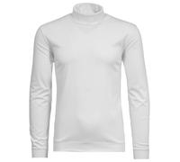 RAGMAN - Pima-Rollkragen-Shirt mit Bund Weiss - Gr. - S
