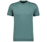 RAGMAN Regular Fit T-Shirt Rundhals grün, Einfarbig