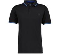 RAGMAN - Piqué-Polo keep dry, modern fit schwarz - Gr. - L