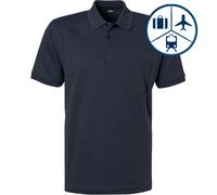 RAGMAN Polo-Shirt Herren Regular Fit Kurzarm Baumwoll-Jersey blau, L