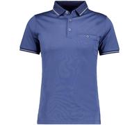 RAGMAN - Polo uni, mercerisierte Baumw. mittelblau - Gr. - 3XL