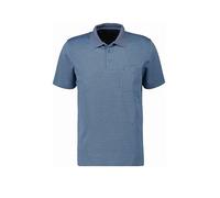 RAGMAN Herren Softknit-Polo Fishnet Blau-718, M