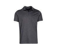 RAGMAN Regular Fit Poloshirt Kurzarm anthrazit, Einfarbig